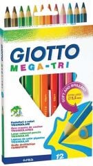 Gıotto Mega Trı Kuru Boya 12Lı