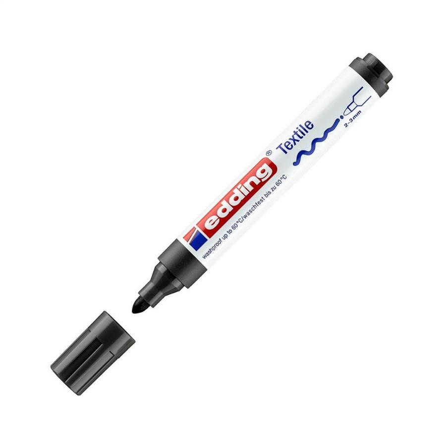 Edding T-Shirt Kalemi  Siyah E-4500