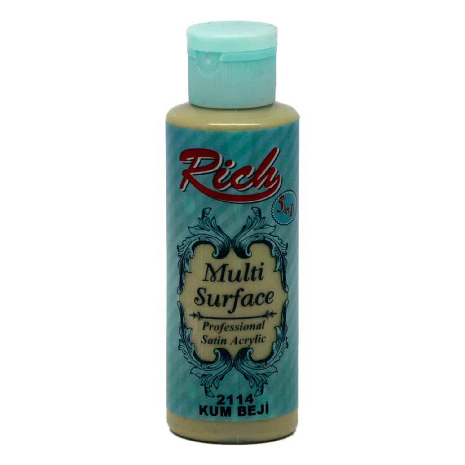 Multı Surface Kum Bejı 120Cc Akrılık Rıch