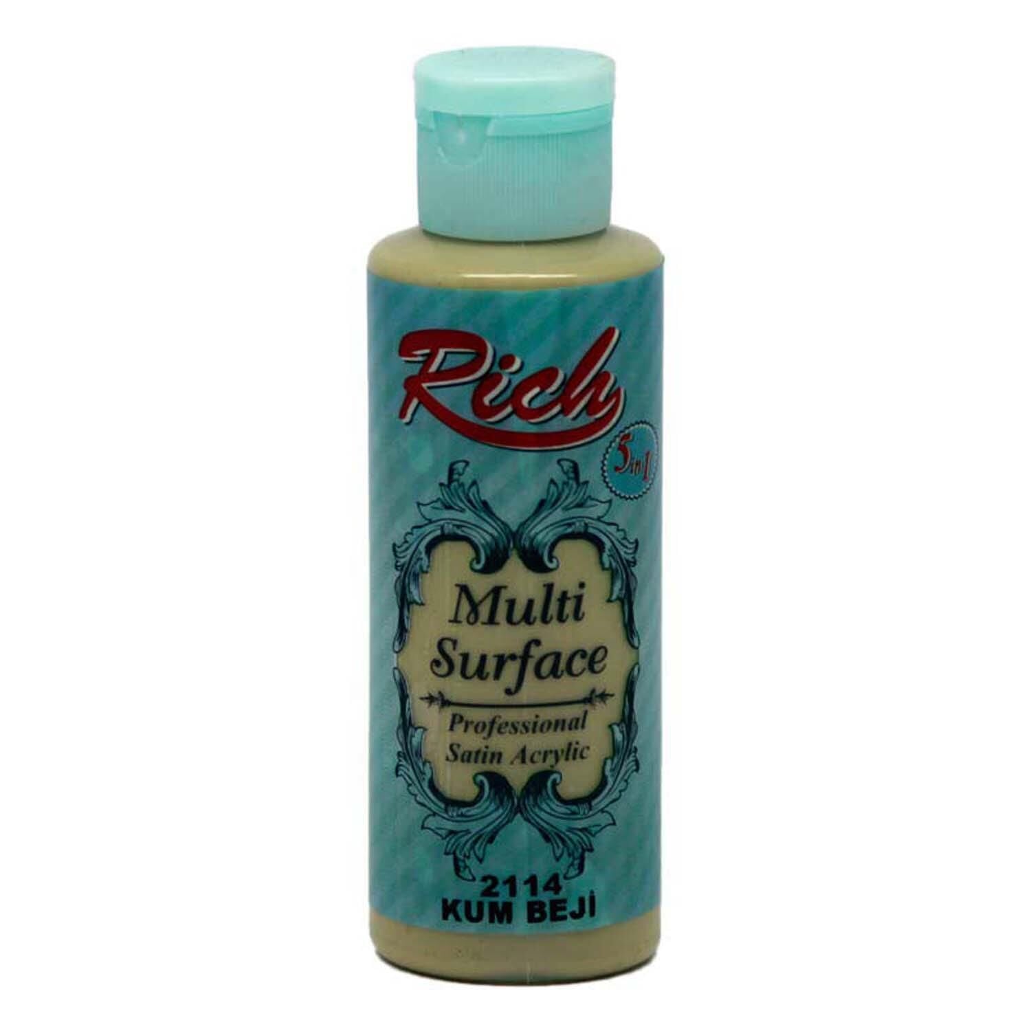 Multı Surface Kum Bejı 120Cc Akrılık Rıch