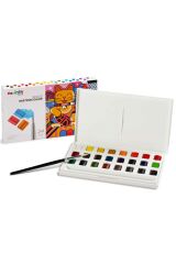 Carioca Plus Tablet Sulu Boya 24'lü (Fırçalı)