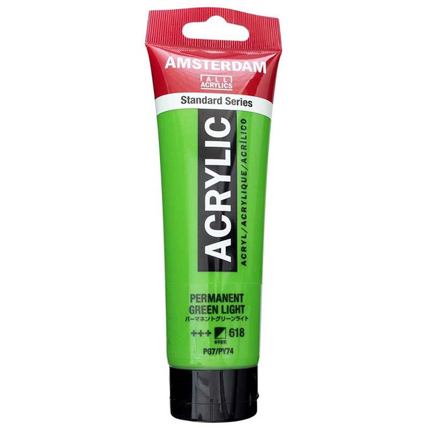 Amsterdam Akrilik 120Ml. Perm. Green. Lt