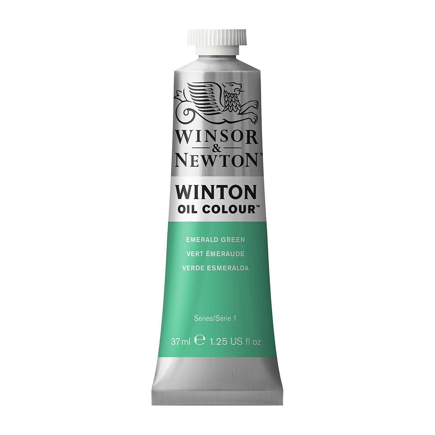 Winsor & Newton Winton Yağlı Boya 37ml Emerald Green 241 (18)