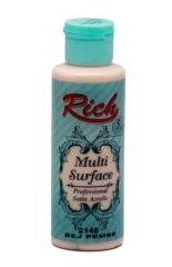 Multı Surface Bej Pembe 120Cc Akrılık Rıch
