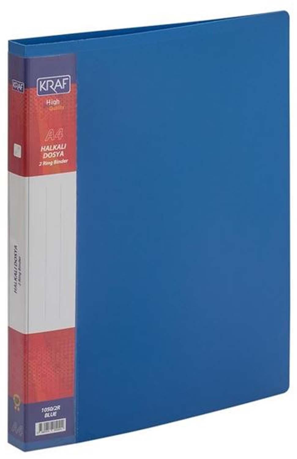 Kraf Halkalı Dosya 2 Halka 1050/2R Mavi