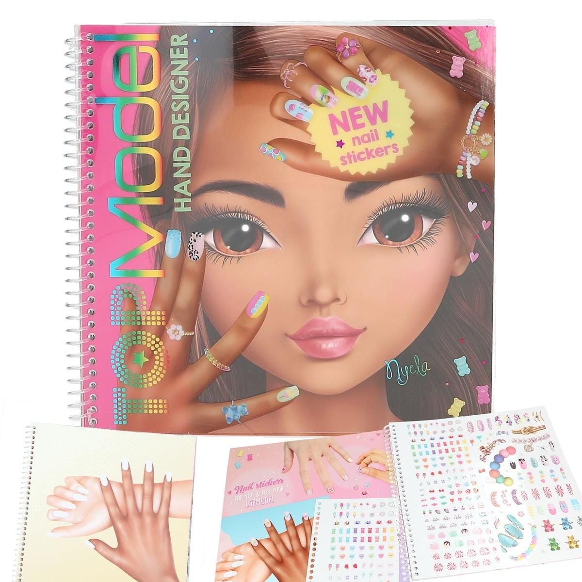 TOPModel Create Your Hand Design Boyama Kitabı