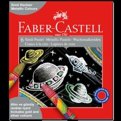 Faber-Castell Simli Pastel Boya 6 Renk