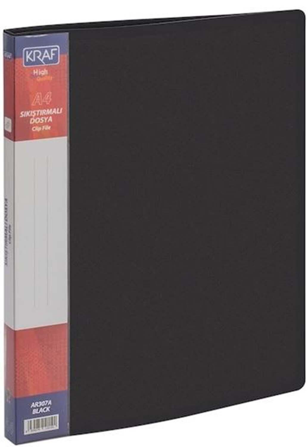 Kraf Sıkıştırmalı Dosya Ab307A Siyah