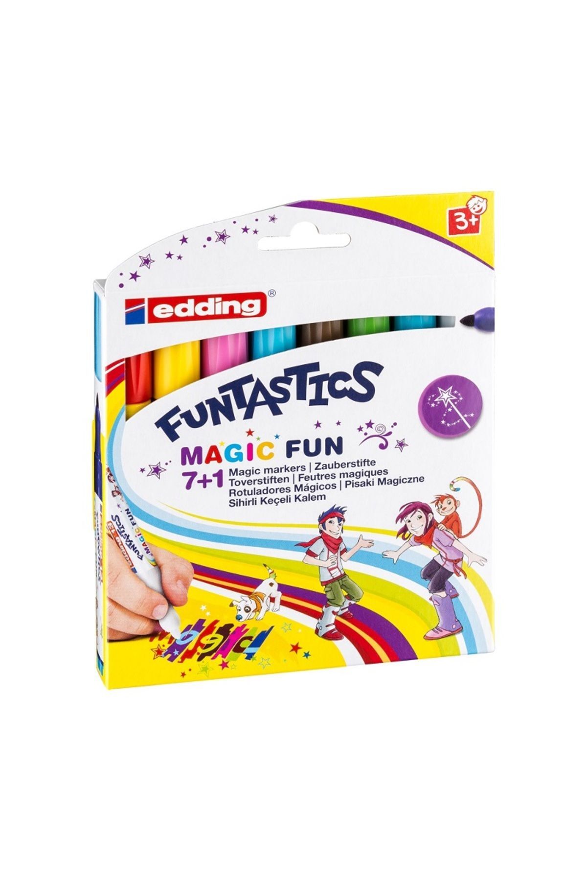 Edding 13 Funtastıcs Magıc Fun Çocuklar İçin Keçeli Kalem Set