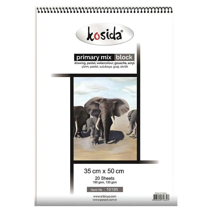 Kosida Primary Mix Blok 35x50 20yp