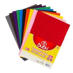 Bu-Bu Yapışkanlı Keçe 10 Renk 2mm 20x30cm KE0002