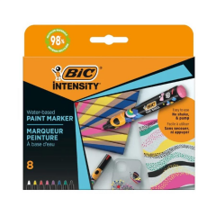 Bic Intensity Paint Marker 8Lİ Vivid 527430