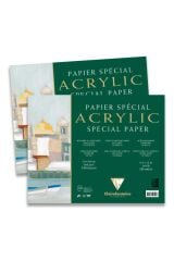 Clairefontaine 360gr 10yp 24X30cm Akrilik Blok