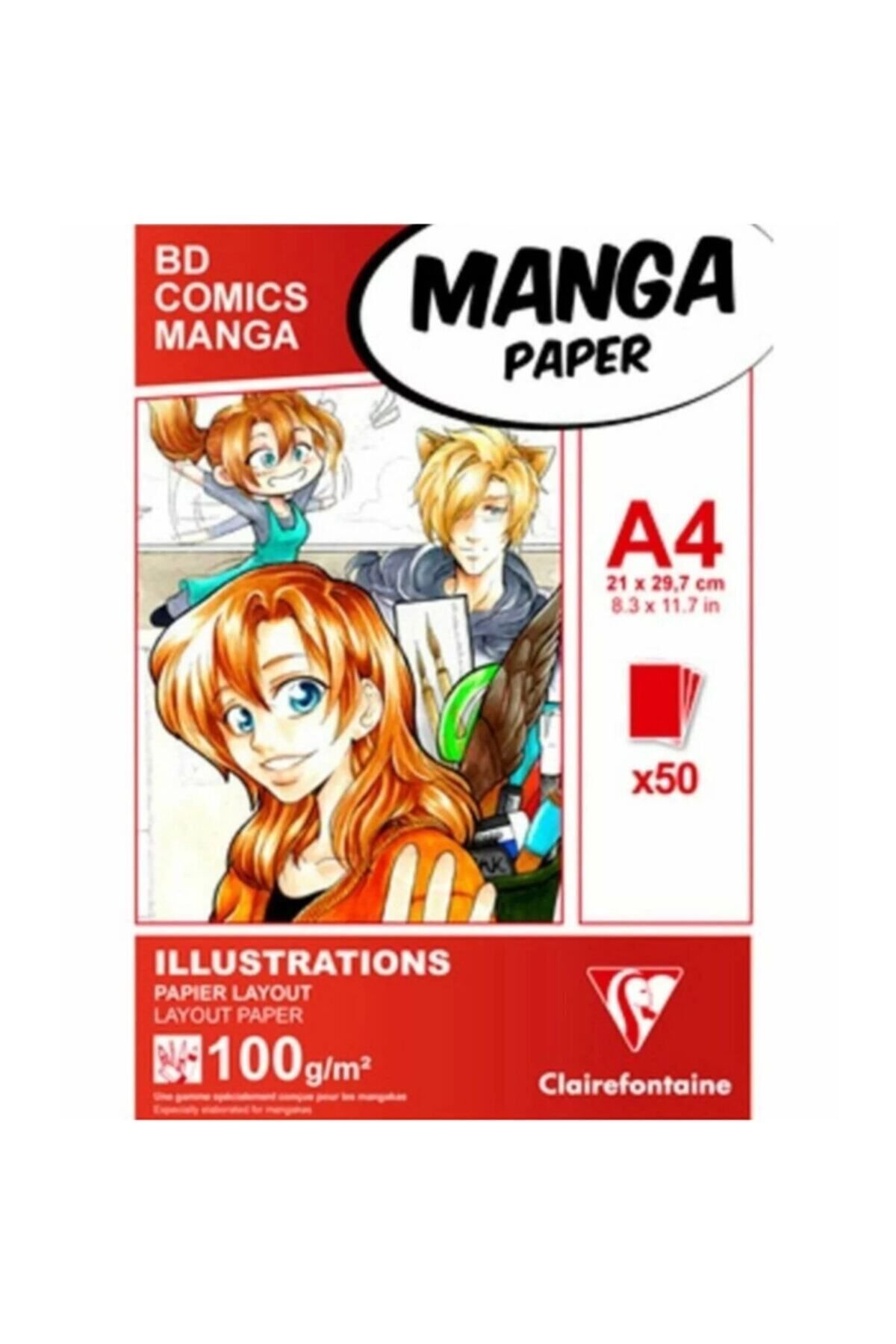 Clairefontaine A4 100gr 50 Yaprak Blok 94042