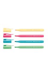 Faber Castell Fosforlu Kalem 38 Pastel 4lü