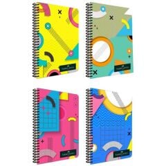 Faber C. Pp Kpk Pattern A4 80Yp Çizgili Defter