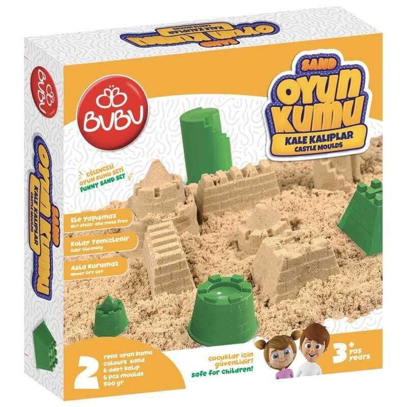 Bu-Bu Oyun Kumu ve Kale Kalıplı Set KU0055