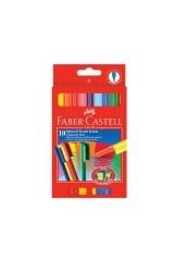 Faber Castell Eğlenceli Keçeli Kalem 10 Renk