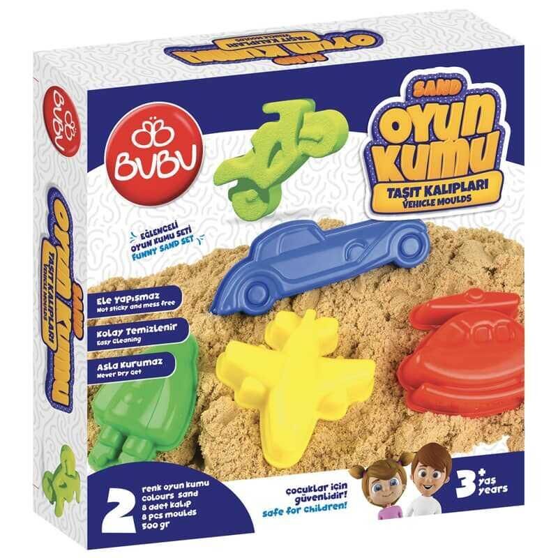 Bu-Bu Oyun Kumu ve Araç Kalıplı Set KU0057
