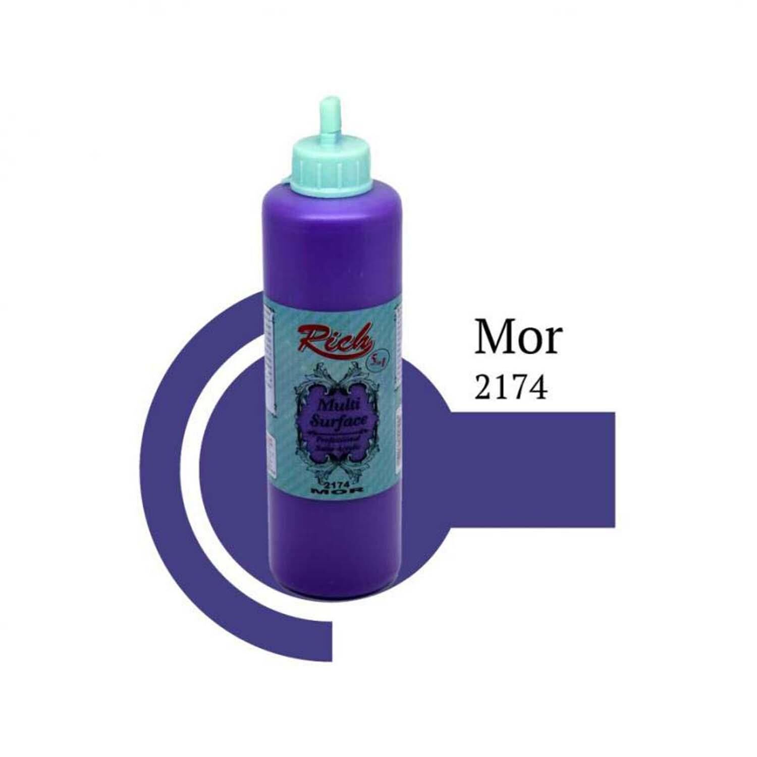 Multı Surface Mor 500Cc Akrılık Rıch