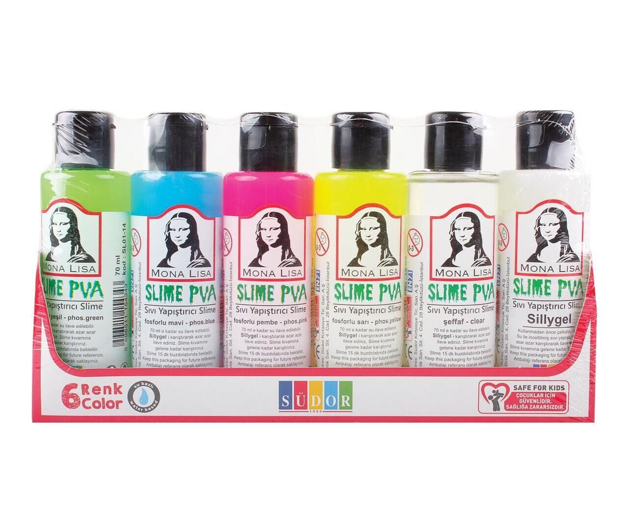 Südor Slime Set 6x70ml