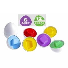 Bubu Yumurta Eşleştirme 12 Parça Gm0067