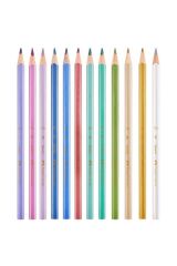 Faber-Castell Üçgen Boya Kalemi Metalik 12'li 5171000006