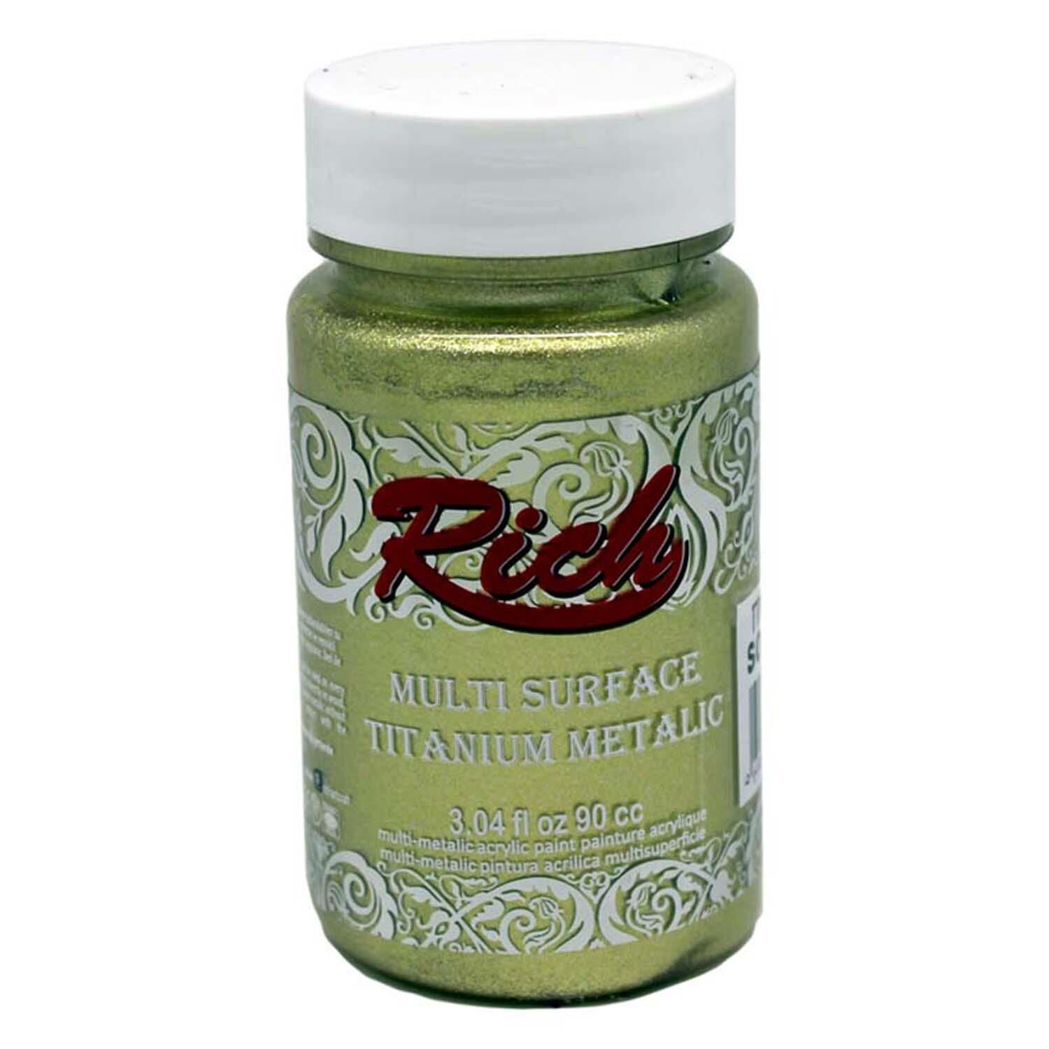 Multı Tıtanıum Metalık Soft Gold 90Cc Akrılık Rıch