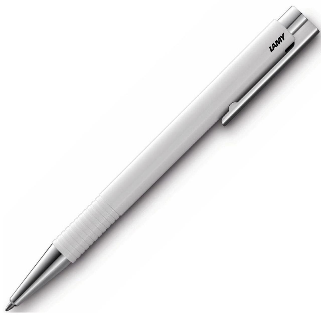 Lamy Logo Tükenmez Kalem Metal Kilips Beyaz 204mt-B