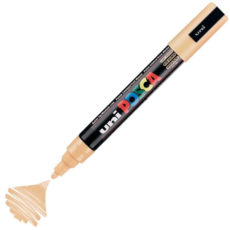 Unı Posca Pc-5M 1.8-2.5 Açık Turuncu Su Bazlı Markor