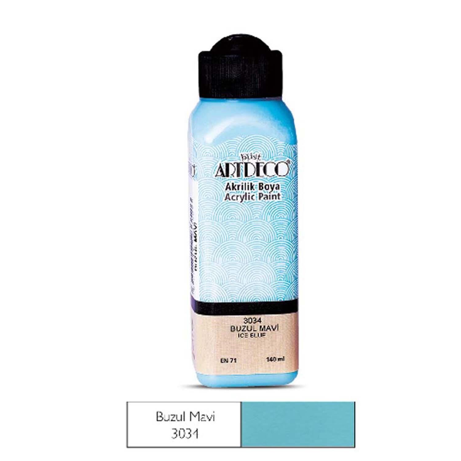 Akrilik  Boya 3034 140 Ml Buzul Mavı Artdeco