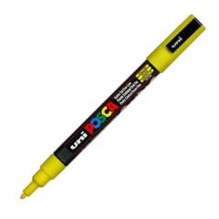 Unı Posca Pc-5M 1.8-2.5 Sarı Su Bazlı Markor