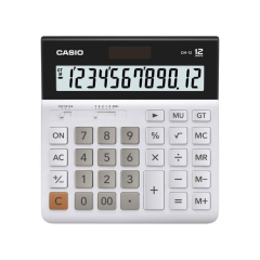 Casio DH-12-WE 12 Hane Masaüstü Hesap Makinesi
