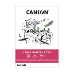 Canson Graduate Marker Defter 50 Sayfa A4 70G 31250P024