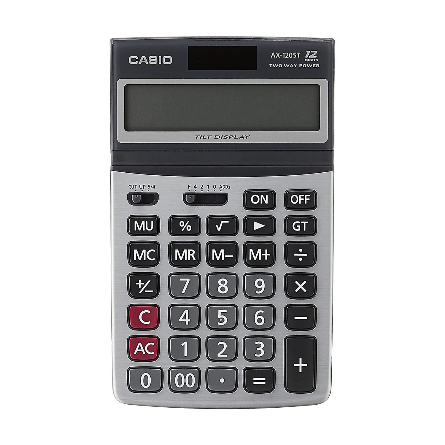Casio AX-120ST Masa Üstü Hesap Makinesi 12 Hane