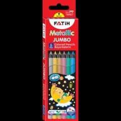 Fatıh 6Lı Metalık Jumbo Kuruboya Kalemı