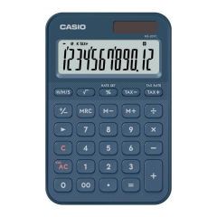 Casio MS-20YC-NY Hesap Makinesi Lacivert