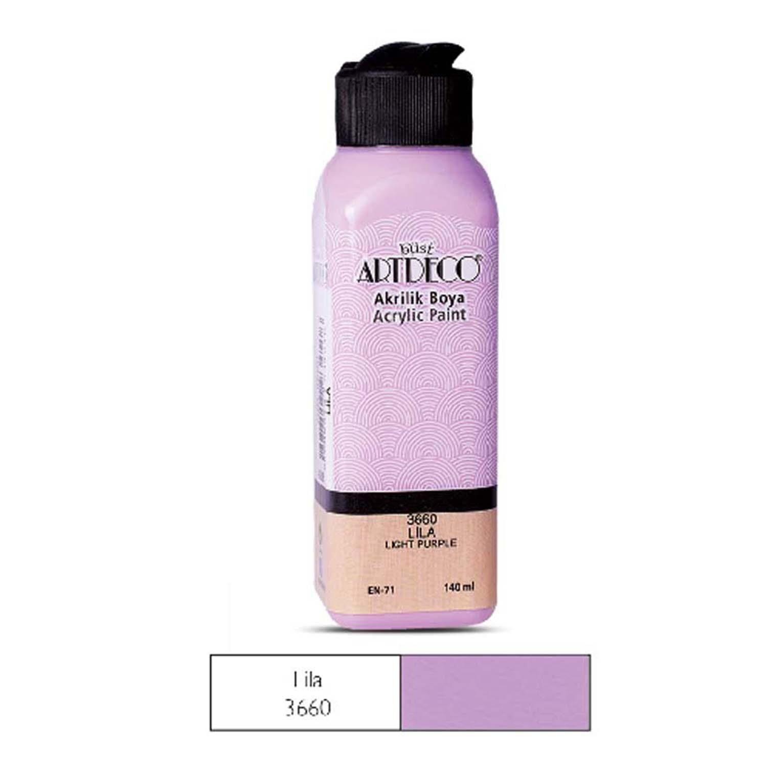 Akrılık Boya 3660 140 Ml Lıla Artdeco