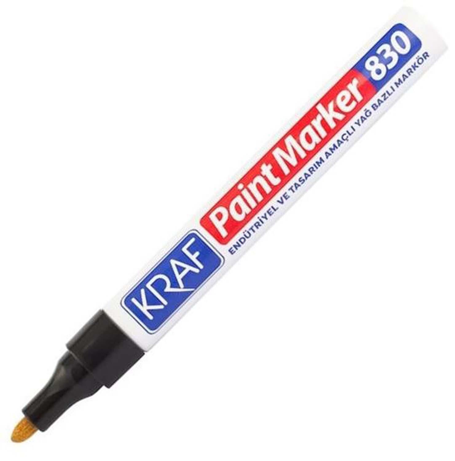 Kraf Paint Markör 830 Siyah