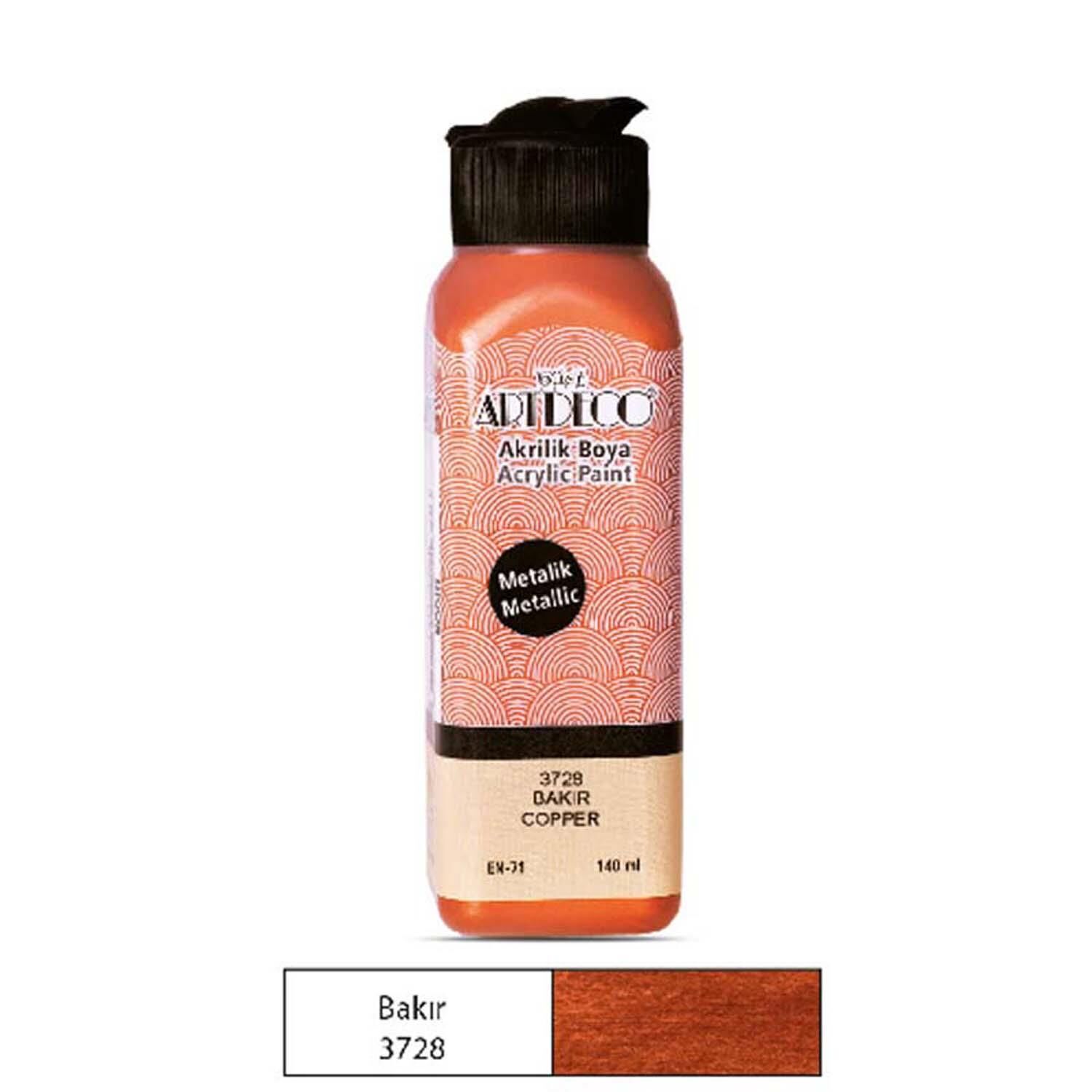 Akrılık Boya 3728 140 Ml Bakır Artdeco