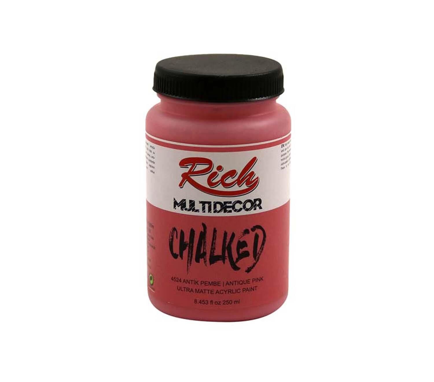 Multı Decor Chalked 250 Cc Antık Pembe 4524 Rıch