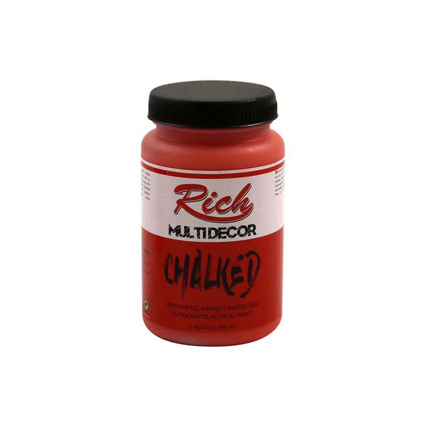 Multı Decor Chalked 250 Cc Pastel Kırmzı 4530 Rıch