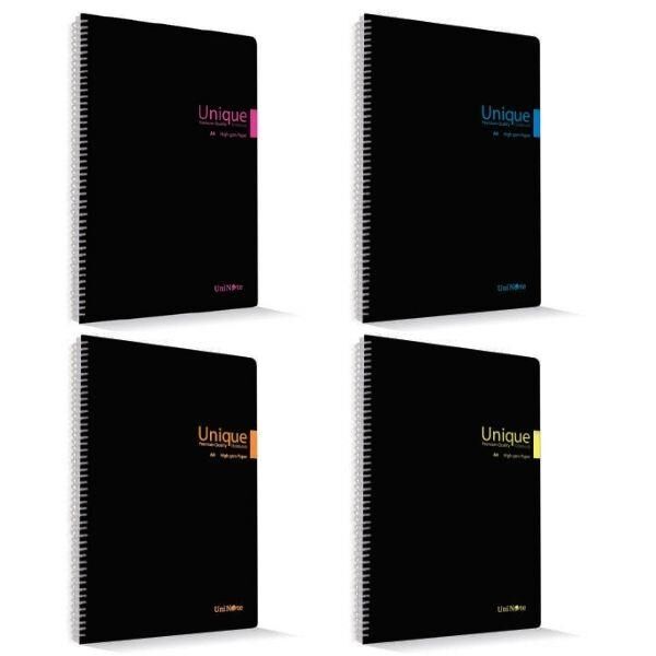 Çınar Unique Spiralli Defter A4 Kareli 80 Yaprak 72105