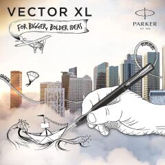 Parker Vector XL Dolma Kalem M Siyah 2159744