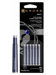 Cross Dolma Kalem Kartuşu İnce Mavi 6lı Tüp 8929-2