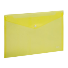 Kraf Çıtçıtlı Dosya A4 Sarı 1209
