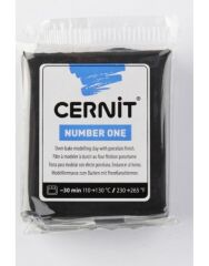 Cernit Number One Polimer Kil 56gr Black 56100