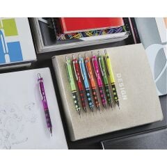 Rotring Tikky 0.7 + Min Silgi Set Neon Pembe