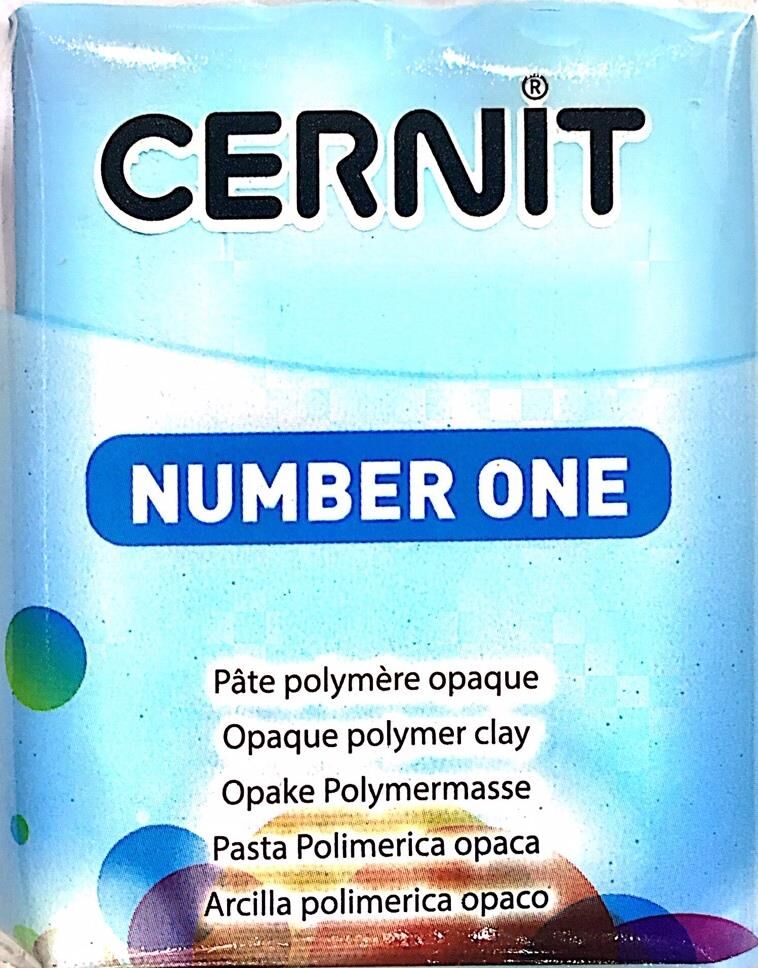 Cernit Number One Polimer Kil 56gr Caribbean 56211