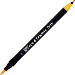 Zıg Brush Pen 001 Yellow